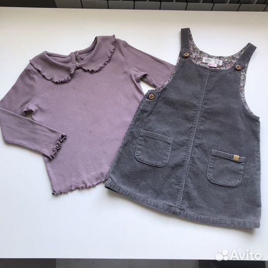 Стильные вещи zara 98 р-р лонг, сарафан