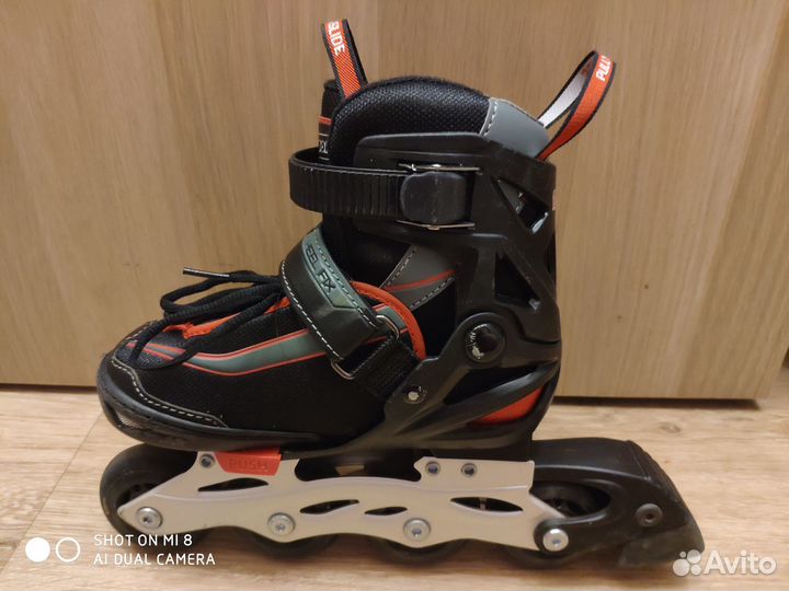 Роликовые коньки Reaction Rainbow. Р.26-31