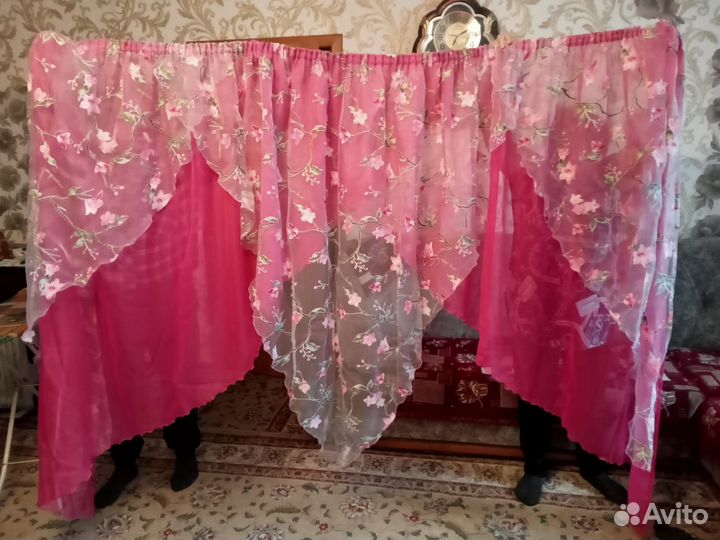 Штора в кухню