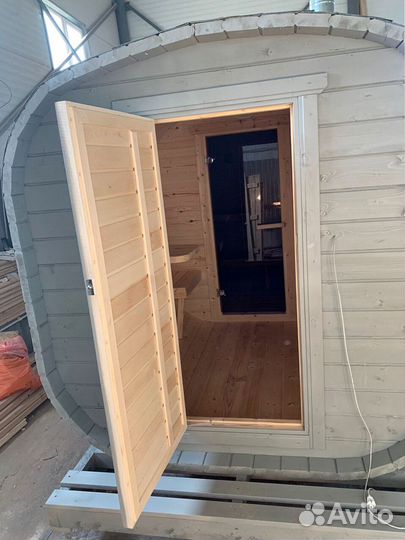 Бани-бочки квадро в наличии