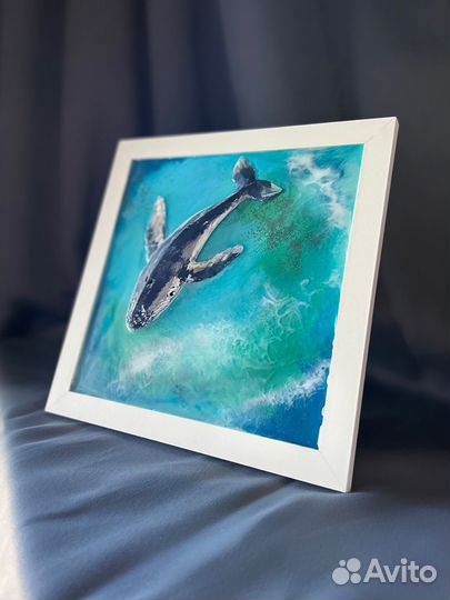 Панно ручной работы из эпоксидной смолы