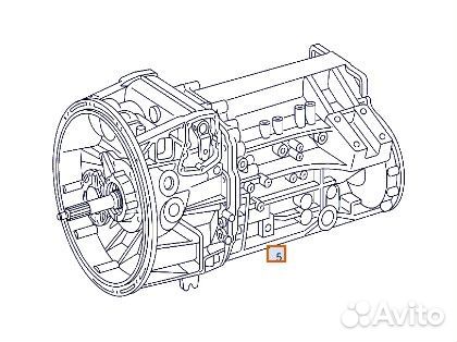 A0012603600 МКПП G330-12 Mercedes-Benz Actros