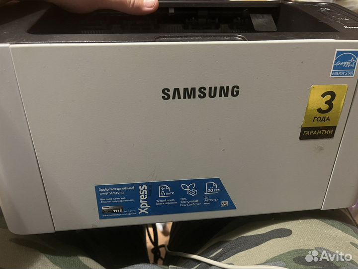 Принтер лазерный samsung xpress m2020