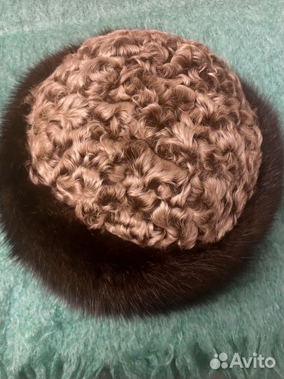 Шапка зимняя меховая женская