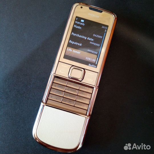 Nokia 8800 Gold Arte, 4 ГБ