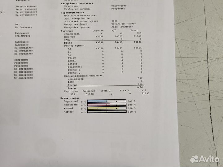 Мфу kyocera m5526cdn готов к работе