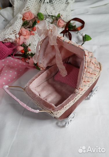 Коляска для мини реборна, пупсика