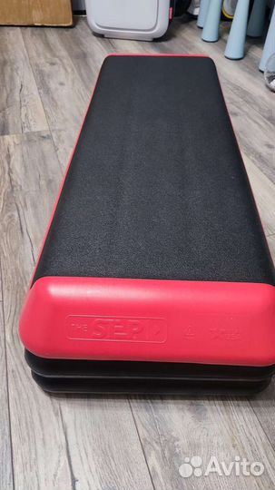 Степ-платформа The step original (красно-черная)