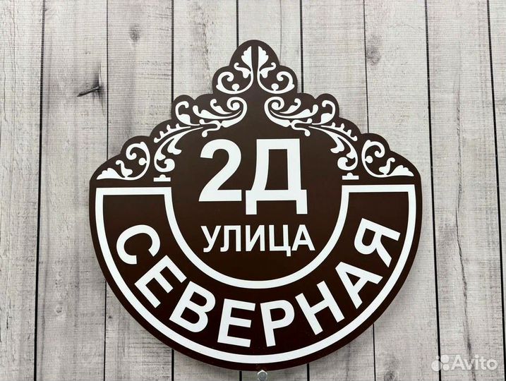 Таблички / вывески с адресом