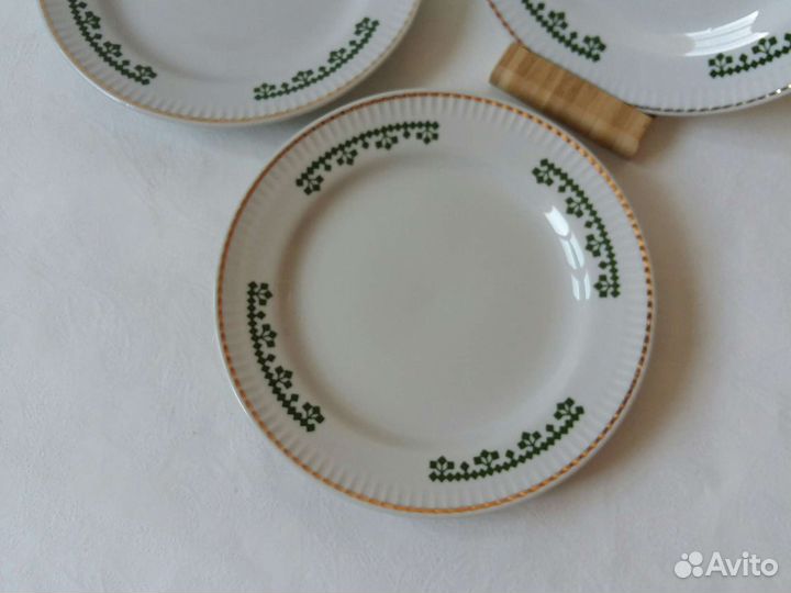 Винтажные тарелки в скандинавском стиле геометрия