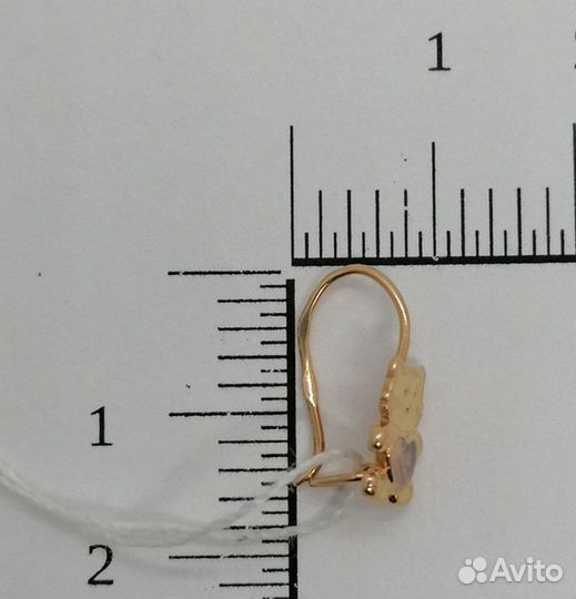Золотые серьги