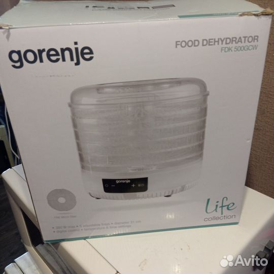 Сушилка(дегидратор) для овощей и фруктов Gorenie