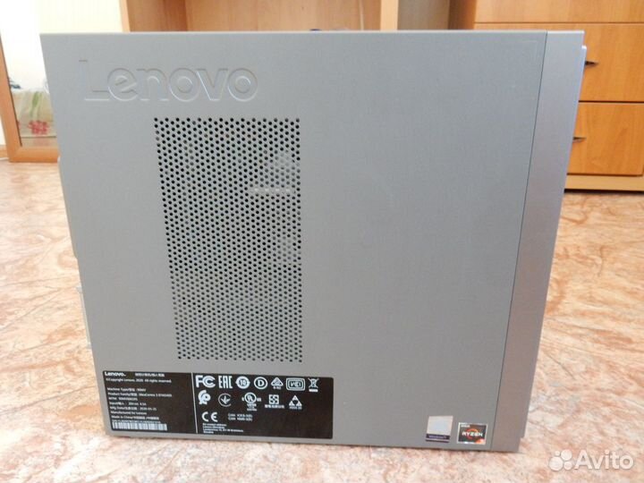 Системный блок Lenovo SSD 250 гб Win 11 + монитор