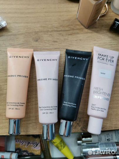 Праймеры givenchy и make up for ever