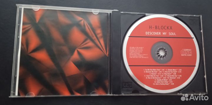 Cd гр. H-blockx - Discover my soul