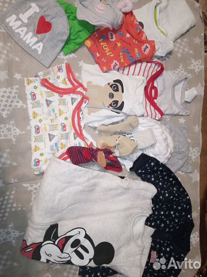 Детские вещи пакетом на мальчика 74 80