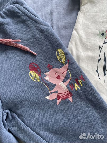 Утепленные штаны 86-92