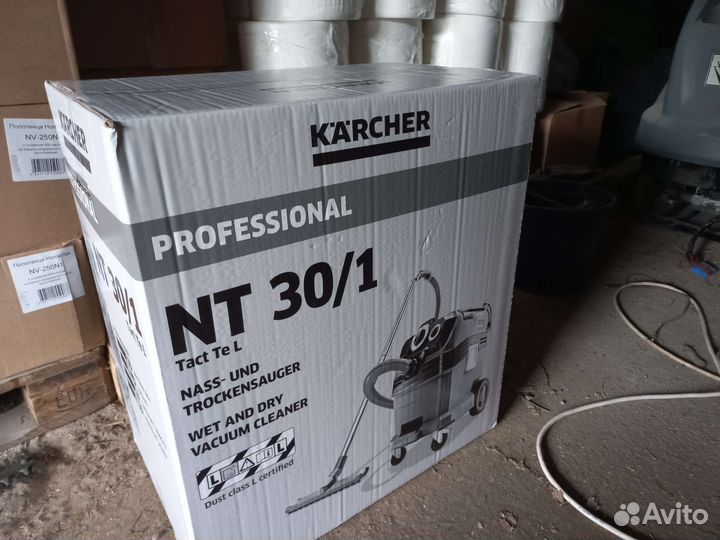 Пылесос karcher NT 30/1 Tact Te L