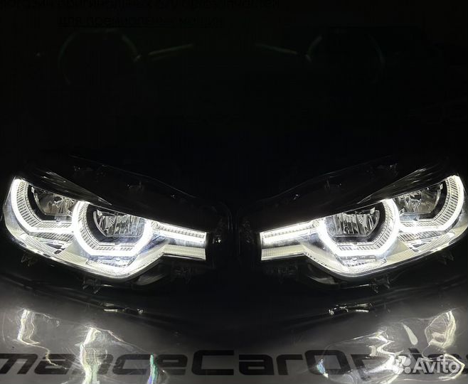 Комплект фарa BMW f30 рестайлинг лед LED