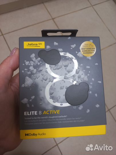 Беспроводные наушники jabra elite 8 active