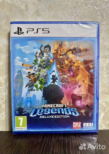 Minecraft Legends Deluxe PS5 / Гарантия / Новые