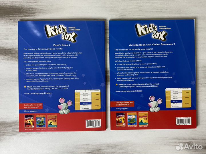 Kid's box 2, комплект (PB,WB,CD)