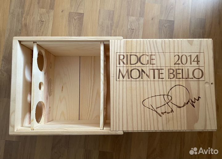 Коллекционный винный ящик Rigde Monte Bello