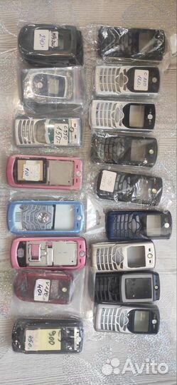 Корпуса для nokia,sony ericsson,siemens,motorola