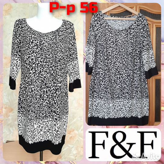 Новое платье свободного кроя (Англия)р-р56