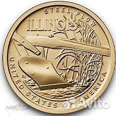 Монета США 1 доллар