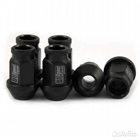 Гайки D1 Spec M12x1.25 (Черный)