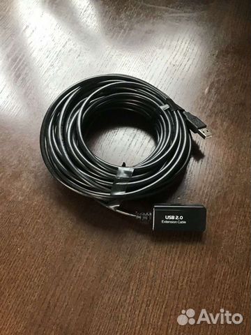Активный кабель USB 2.0 Extension cable (с усиленн