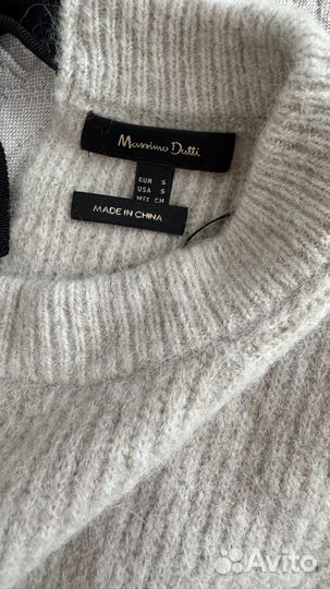 Massimo Dutti платье шерсть/альпака