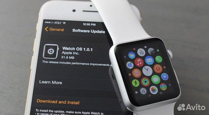 Ремонт Apple Watch, замена стекла дисплея,прошивка