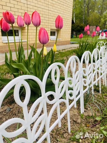 Декоративный забор, бордюр, заборчик для клумбы купить в Москве ...