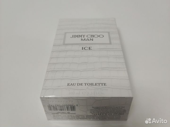 Jimmy choo Man Ice, Туалетная вода мужская 100 мл