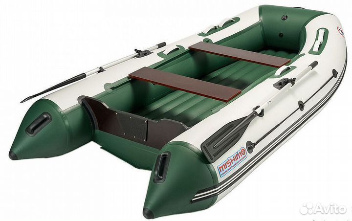 Mishimo lite 335 Светло-серо - зеленый