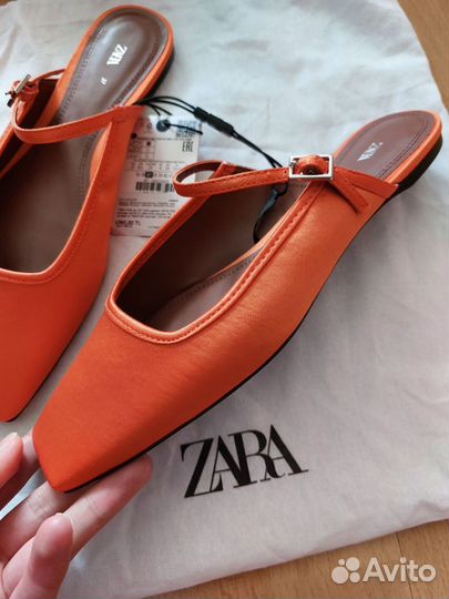 Мюли сабо zara