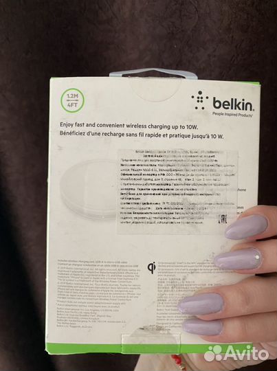 Беспроводное зарядное устройство belkin