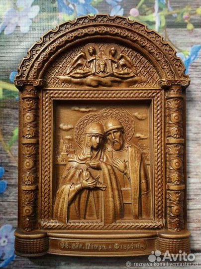 Икона Святые Пётр и Феврония