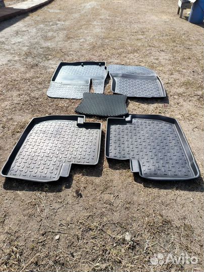 Авто коврики резиновые Mitsubishi Outlander