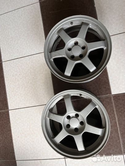 Rays volk racing te37 r16 5 100 -только 2 диска
