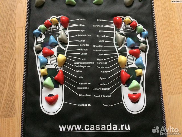 Новый ортопедический коврик casada ReflexMat