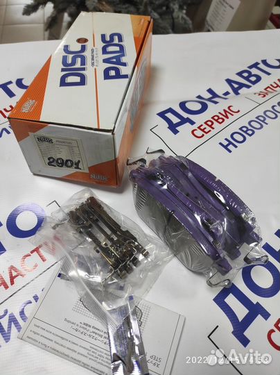 Колодки тормозные новые PN2901 Nibk комплект