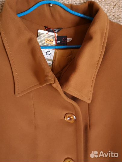 Пальто кашемир женское новое 58 размер