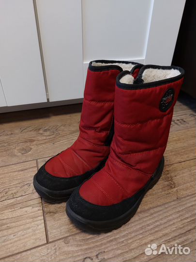 Сапожки зимние (дутики) как новые