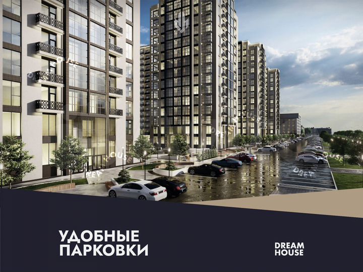 2-к. квартира, 81,7 м², 13/16 эт.