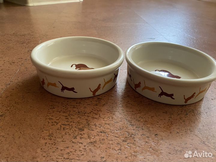 Миски для кошек керамические