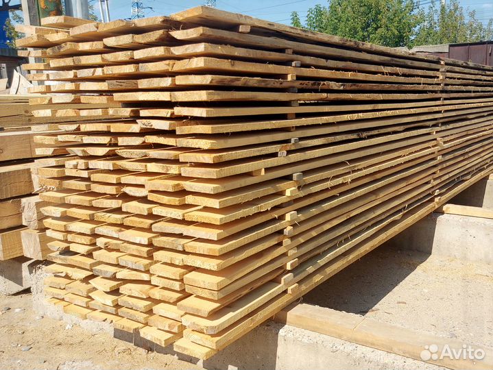 Доска обрезная дюймовка 50х100