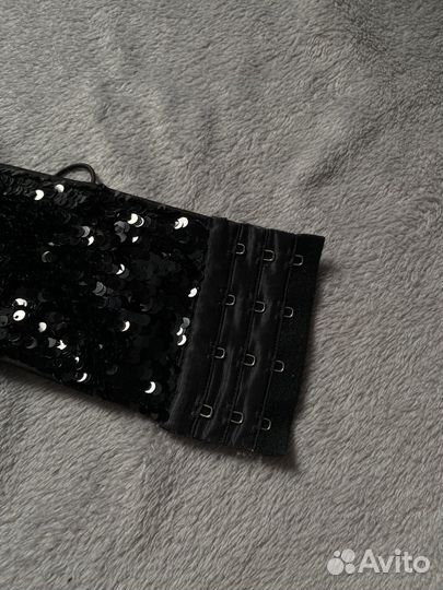 Топ с пайетками